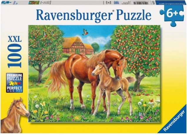 Puzzle Chevaux dans le pré XXL
