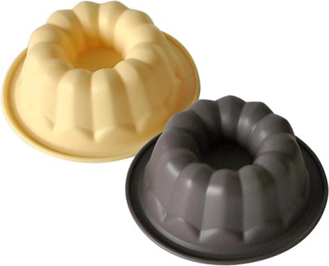 Moule en silicone pour mini kouglofs TORO, lot de 2 pièces
