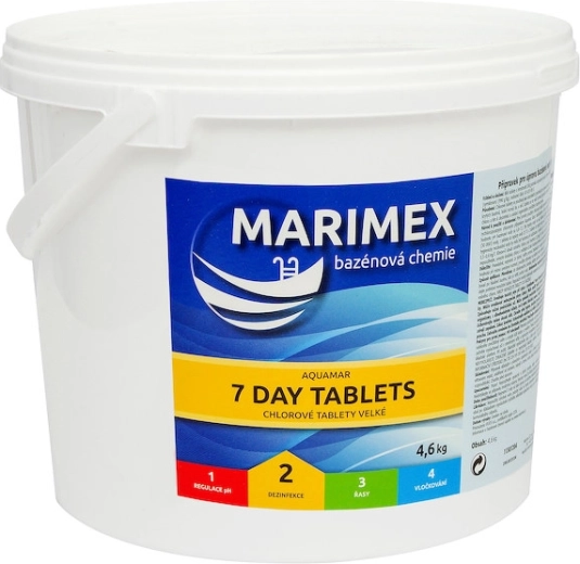 Marimex Pastilles de chlore 7 jours 4,6 kg