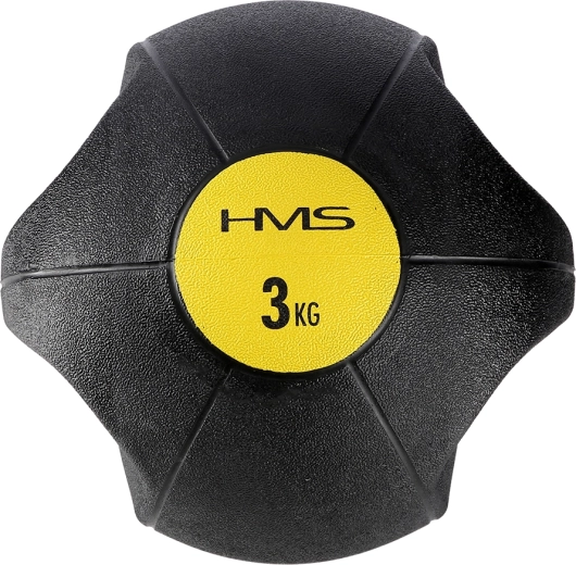 Médecine-ball avec poignées HMS 3 kg