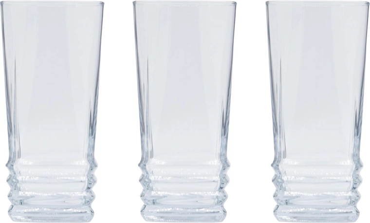 Verres Elegan 335 ml hauts 3 pcs