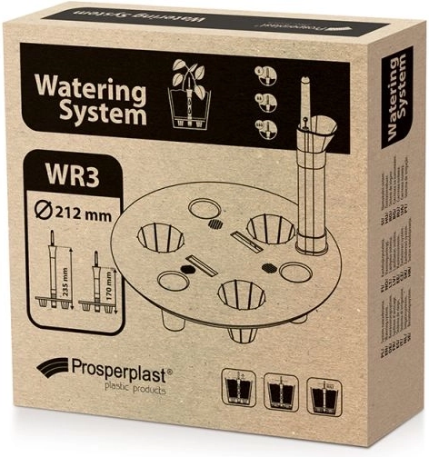 Système d’arrosage Round 21,2 cm pour pots