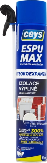 Mousse polyuréthane de montage 750 ml à haute expansion CEYS