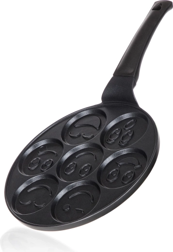 Poêle à pancakes ALIVIA Smile 26 cm avec revêtement antiadhésif