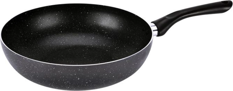Wok avec fond induction 28 cm
