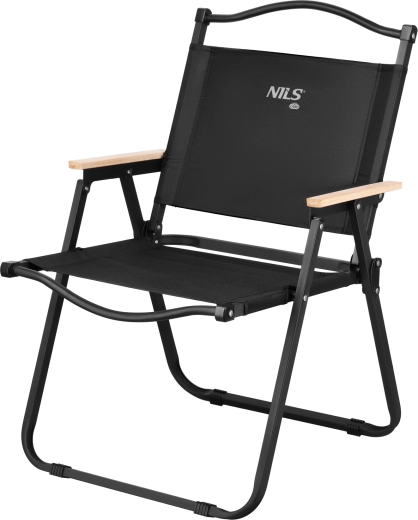 Fauteuil de camping pliant NILS Camp noir