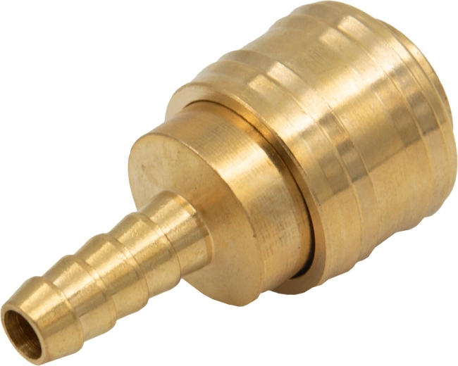 Raccord rapide pour tuyau de jardin 3/8" 9 mm en laiton