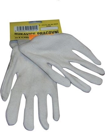 Gants en coton fin TIT avec manchette élastique