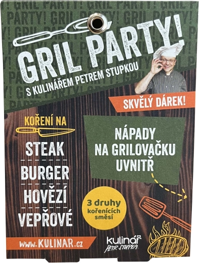 Assaisonnement pour grillades Party green 3×20 g