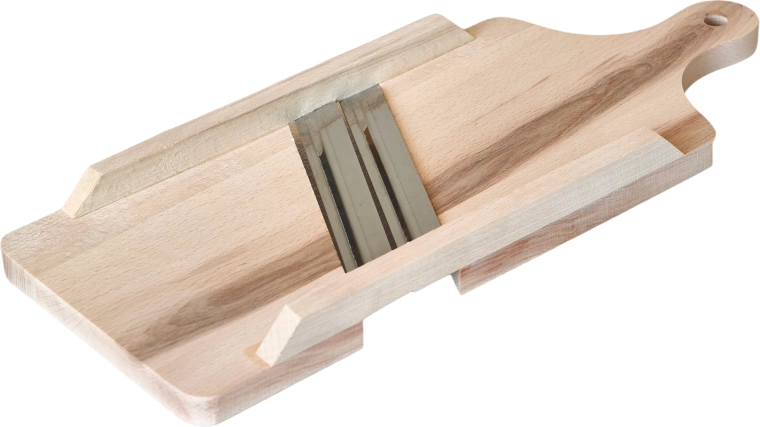 Râpe à chou en bois 41 × 16 cm avec deux lames