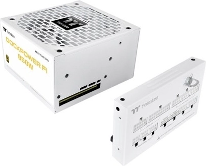 Thermaltake Dockpower FI 850W Gold alimentation modulaire ATX 3.1 Gen5 Snow