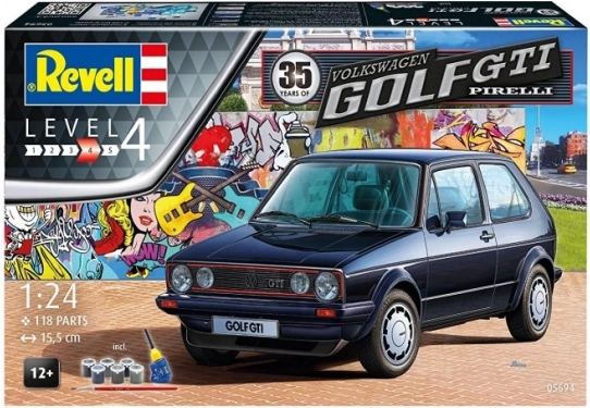 Coffret cadeau pour les 35 ans de la VW Golf 1