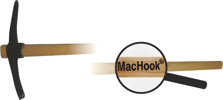 Pioche 2,5 kg avec manche en bois 95 cm