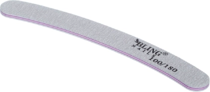 Lime à ongles double face grise BLING 100/180, type 7