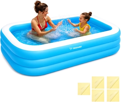 Piscine familiale gonflable Trizand 185 × 130 × 50 cm