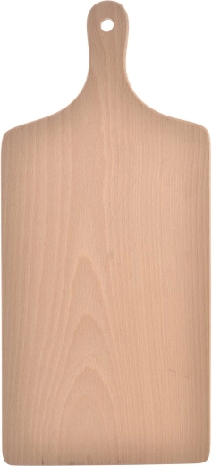 Planche à découper en bois avec poignée 35 × 15,5 cm