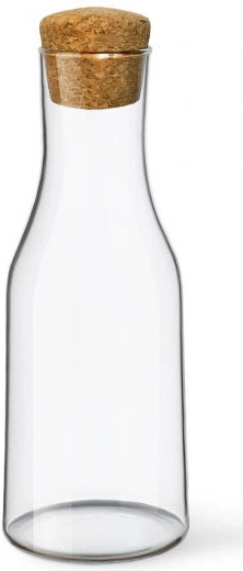 Carafe en verre 500 ml avec bouchon en liège Bastia