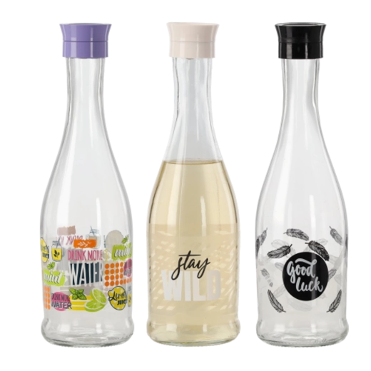 Carafe en verre avec bouchon en liège 1 l GALA