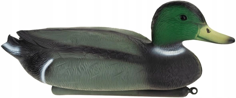 décoration de jardin flottante canard colvert