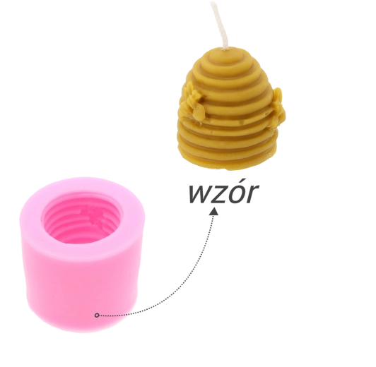 Moule en silicone pour bougies – ruche