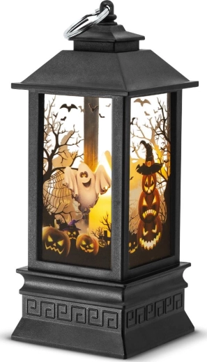Lanterne LED d’Halloween Retlux avec citrouille et fantôme