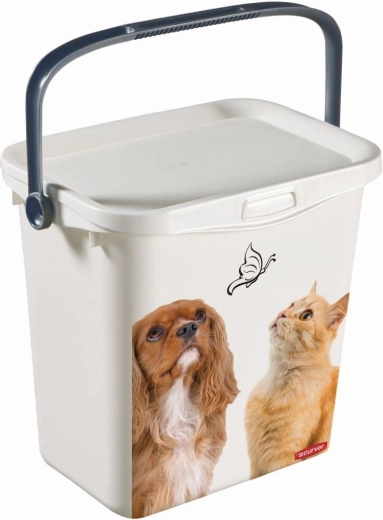 Multibox pour aliments pour chiens et chats 6 l avec couvercle CURVER