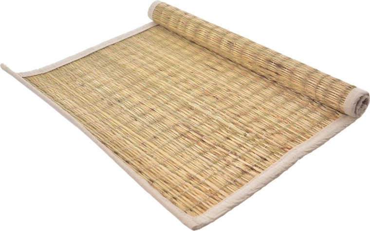 Set de table naturel en herbe et jute 40 × 35 cm