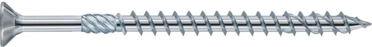 Vis pour construction bois 6,0 × 160 mm TX30 galvanisée (100 pcs)