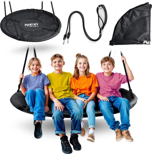 Balançoire ronde nid NEO SPORT 120 cm