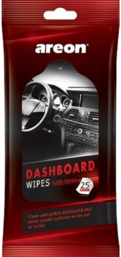 Lingettes humides pour tableau de bord AREON Car Wipes Dashboard, 25 pcs