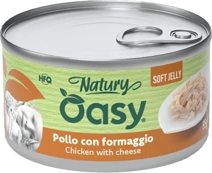 Oasy Natural Soft Jelly poulet au fromage 150 g