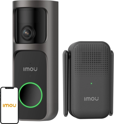 Imou sonnette vidéo sans fil Doorbell 3 Kit (avec récepteur)