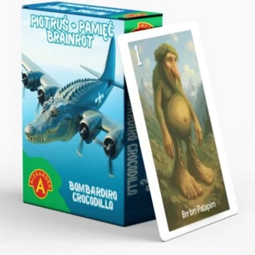 Cartes Piotruś Brainrot – Bombardiro Crocodillo