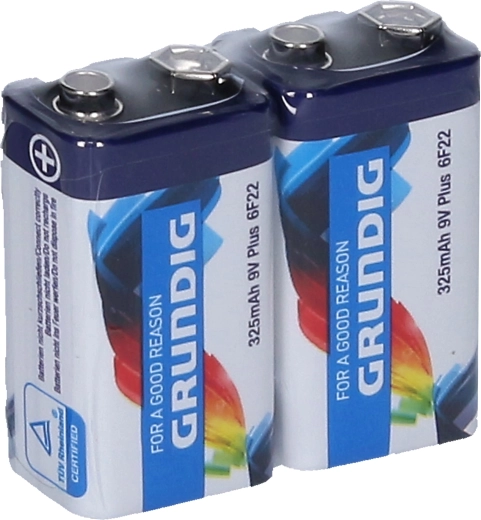 Pile zinc-chlorure 9V 6F22