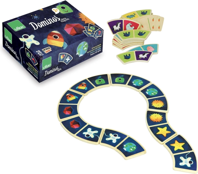 Dominos de l’espace pour enfants