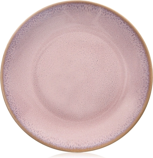 Assiette à dessert en céramique rose GLAZE 20,5 cm