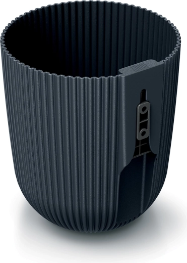 Pot de fleurs Milly Wall 14,6 cm anthracite