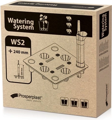 Système d’arrosage Square 24 cm pour pots Prosperplast