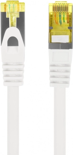 Câble patch Lanberg Cat6a S/FTP LSZH CU 0,5 m blanc - 1 pièce