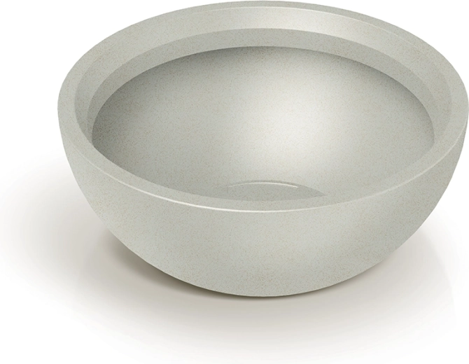 Pot de fleurs Molio Bowl 60 cm sable
