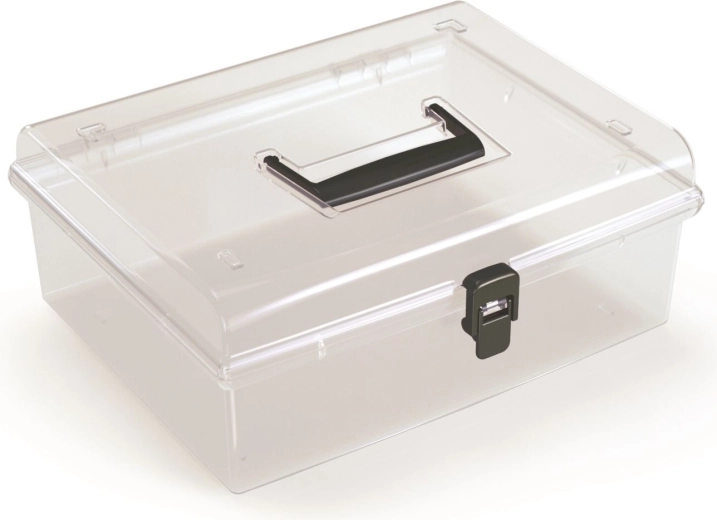 Organiseur en plastique NUF LOW Prosperplast, noir