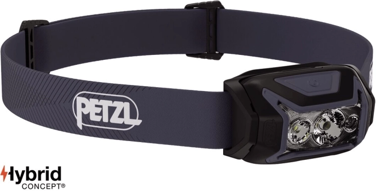 Lampe frontale PETZL Actik, noire, 450 lm