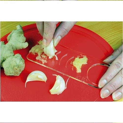 Râpe à ail double face 15 × 5,5 cm plastique