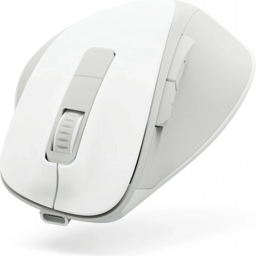 Souris ergonomique sans fil blanche