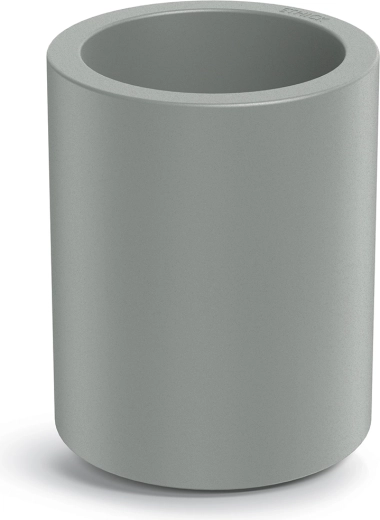 Pot de fleurs Tubla Round Midl 29 cm gris béton