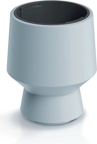 Pot de fleurs avec insert 27 cm gris clair HEOS