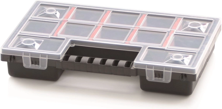 Organiseur en plastique avec 12 compartiments NORS