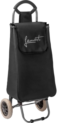 Sac de courses à roulettes Lamart Mana – Noir