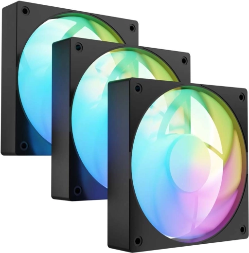 Fury Sai S12 ARGB PWM – lot de 3 ventilateurs noirs