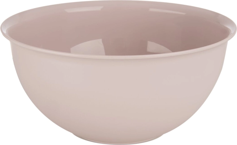 Saladier Sandy en plastique 27,5 cm rose poudré